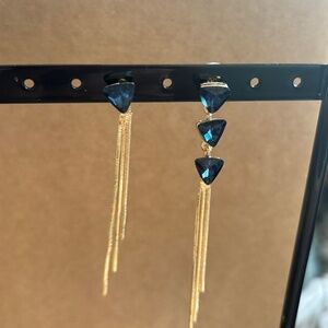 Irregular Gold Colored  Earrings